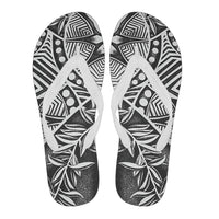 Polynesian 46 Flip Flops Men White - Polynesian Pride