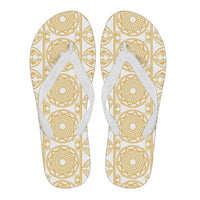 Polynesian 34 Flip Flops Men White - Polynesian Pride