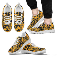 Poly Tribal Sneakers 34 Men's Sneakers White - Polynesian Pride