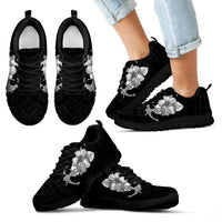 Hibiscus Polynesian Sneakers Kid's Sneakers - Polynesian Pride