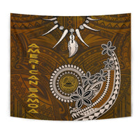American Samoa Tapestries - Polynesian Boar Tusk - Polynesian Pride