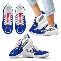 Cook Islands Running Sneakers - Cook Islands Flag - TH5 - Polynesian Pride