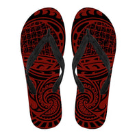 Polynesian 16 Flip Flops Women Black - Polynesian Pride