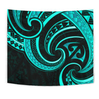 New Zealand Maori Mangopare Tapestry Polynesian - Turquoise - Polynesian Pride