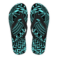Polynesian 38 Flip Flops Women Black - Polynesian Pride