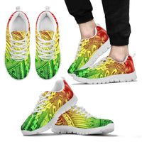 Poly Tribal Sneakers 17 Men's Sneakers White - Polynesian Pride