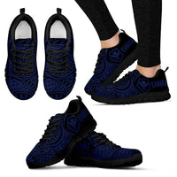 Kanaka Polynesian Sneakers 07 Women's Sneakers Black - Polynesian Pride