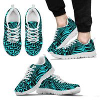 Poly Tribal Sneakers 21 Men's Sneakers White - Polynesian Pride