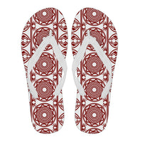 Polynesian 33 Flip Flops Men White - Polynesian Pride