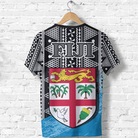 Fiji T Shirt Fijian Flag Tapa Special - Polynesian Pride