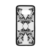 Polynesian 19 Rubber Phone Case One Size Samsung Galaxy S8 Black - White - Polynesian Pride