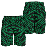 Polynesian Tatau Green Men's Short Men's Shorts Green - Polynesian Pride