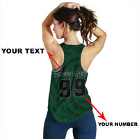 Hawaii Personalised Women's Racerback Tank - Warrior Sport Kakau - Polynesian Pride