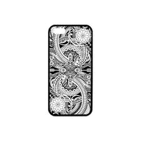 Polynesian 23 Rubber Phone Case One Size iPhone 5/5s Black - White - Polynesian Pride