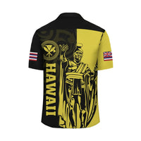 Polynesian Pride Shirt - Hawaii King Polynesian Hawaiian Shirt - Lawla Style Yellow - Polynesian Pride