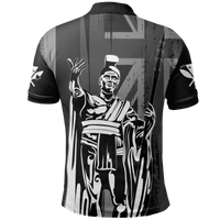 Polynesian Pride Shirt Hawaii King Flag Polo Shirt - Polynesian Pride