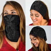 Polynesian Pride Bandana - Hawaii King Kanaka Kakau Bandana 3 - Pack - Gray - Polynesian Pride