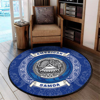 Polynesian Pride Home Set - Home Amrerican Samoa Round Carpet Round Carpet Blue - Polynesian Pride
