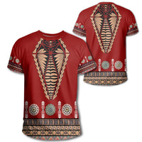Polynesian Pride Tonga T Shirt Tonga Ngatu Design T Shirt Unisex Red - Polynesian Pride