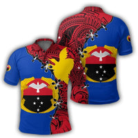 Polynesian Pride Apparel Gulf Polo Shirt PNG Suture Style - Polynesian Pride