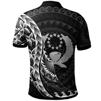 Polynesian Pride Apparel Pohnpei Polo Shirt Polynesian Pattern Style - Polynesian Pride