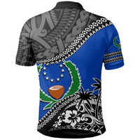 Polynesian Pride Apparel Pohnpei Polo Shirt Fall In The Wave - Polynesian Pride