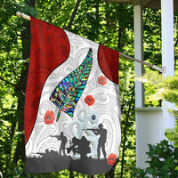 Polynesian Pride Flag - New Zealand Anzac Fern & Maori Flag - Polynesian Pride