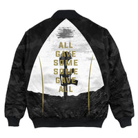 Polynesian Pride Clothing - Anzac Day We Will Never Forget Bomber Jacket - Polynesian Pride