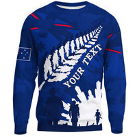 Polynesian Pride Clothing - (Custom) Australia Anzac Camouflage Mix Fern.Sweatshirt - Polynesian Pride