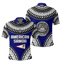 Polynesian Pride Apparel American Samoa Tattoo Chief Polo Shirt LT10 - Polynesian Pride