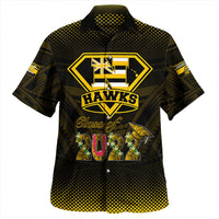 Polynesian Pride Shirt - Personalized Hawaii Class Of Nanakuli Golden Hawks Hawaiian Shirt LT10 Unisex Black - Polynesian Pride