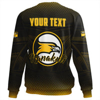 Polynesian Pride Sweatshirt - Personalized Hawaii Class Of Nanakuli Golden Hawks Sweatshirt LT10 - Polynesian Pride
