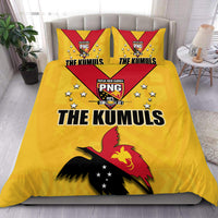 Papua New Guinea Rugby Bedding Set - PNG The Kumuls - LT20 Blue - Polynesian Pride