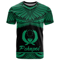 Pohnpei Polynesian T Shirt Pohnpei Pride Green Version Unisex Green - Polynesian Pride