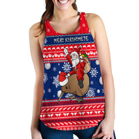 New Zealand Maori Meri Kirihimete Women Tank Top - LT2 - Polynesian Pride