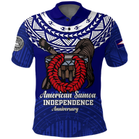 American Samoa Independence Anniversary Pride Polo Shirt LT12 Unisex Blue - Polynesian Pride