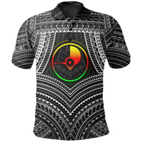 YAP Polynesian Polo Shirt Yap Flag Reggae Color Unisex Reggae - Polynesian Pride