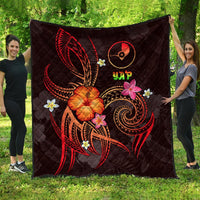 YAP Polynesian Premium Quilt - Legend of YAP (Red) - Polynesian Pride