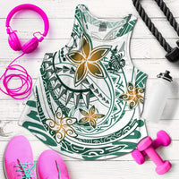 New Caledonia Women's Racerback Tank - Spring Style Green - Polynesian Pride