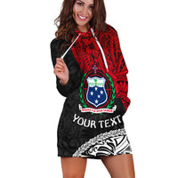 (Custom Personalised) Samoa Hoodie Dress Beloved Samoan Mix Polynesian Pattern LT13 - Polynesian Pride