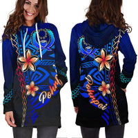 Pohnpei Hoodie Dress - Vintage Tribal Mountain - Polynesian Pride