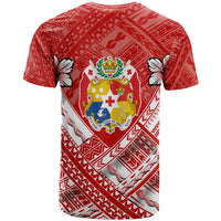 Tonga Polynesian T Shirt Tonga Flag Camisole Hibiscus Style - Polynesian Pride