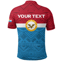 Custom Solomon Islands Malaita Province Polo Shirt Tribal Pattern LT12 - Polynesian Pride
