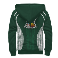 Takuilau College Tongan Patterns Sherpa Hoodie - LT12 - Polynesian Pride