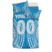 (Custom Personalised) Cook Islands Tongareva Bedding Set - Tribal Pattern - LT12 - Polynesian Pride