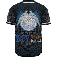 Marshall Islands Baseball Shirt - My Home My Island - Polynesian Pride