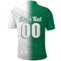 (Custom Personalised) Mitiaro Cook Islands Pride Polo Shirt - LT12 - Polynesian Pride