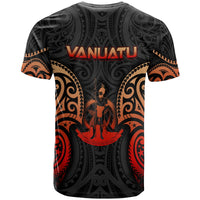 Vanuatu Polynesian T Shirt Spirit Red Version - Polynesian Pride