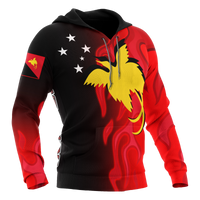 Papua New Guinea Hoodie PNG Flame - Polynesian Pride