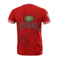 Tonga T Shirt Tonga Flag Coat of Arms - Polynesian Pride
